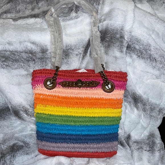 Kurt Geiger Handbags - KURT GEIGER LONDON Raffia Tote! 🔥 NEW! Sold OUT!